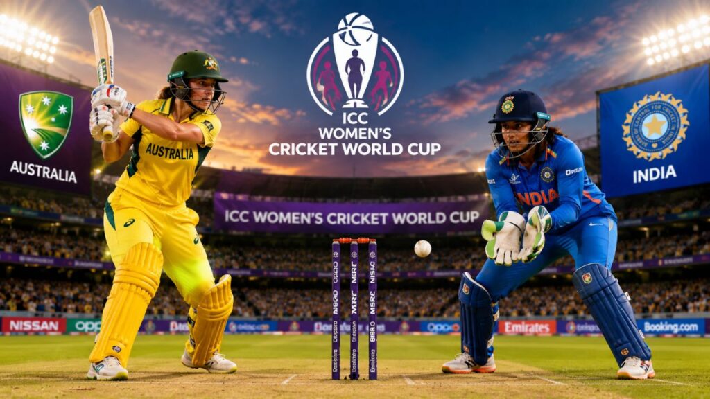 Australia Women vs India Women ICC Women's World Cup