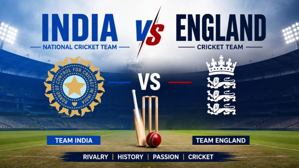 India National Cricket Team vs England Cricket Team Timeline
