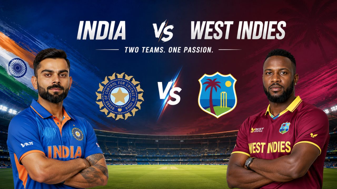 India National Cricket Team vs West Indies Cricket Team Timeline