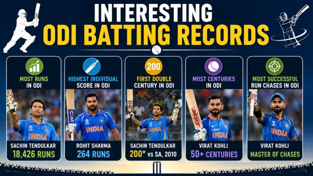 Most Runs in ODI