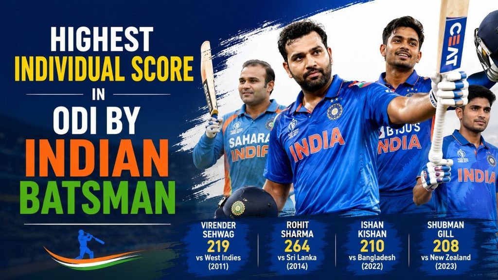Highest Individual Score in ODI