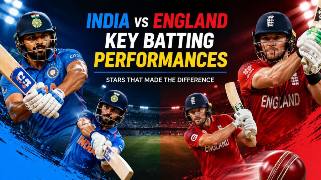 India National Cricket Team vs England Cricket Team Match Scorecard