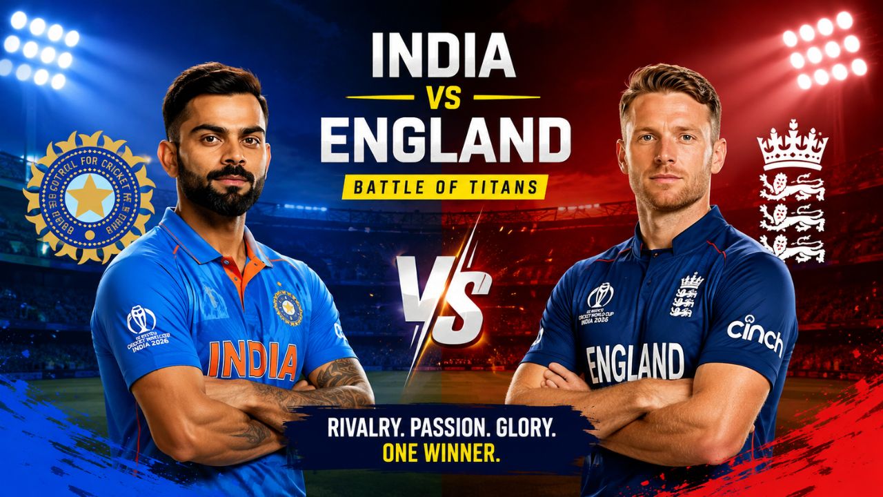 India National Cricket Team vs England Cricket Team Match Scorecard