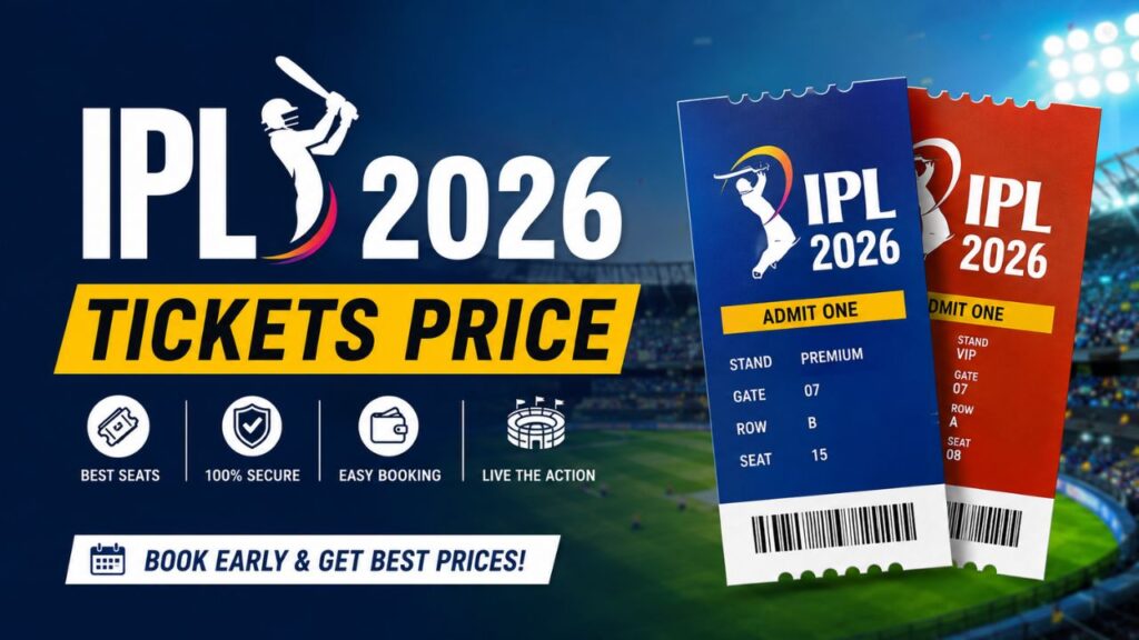 IPL Tickets Price 2026