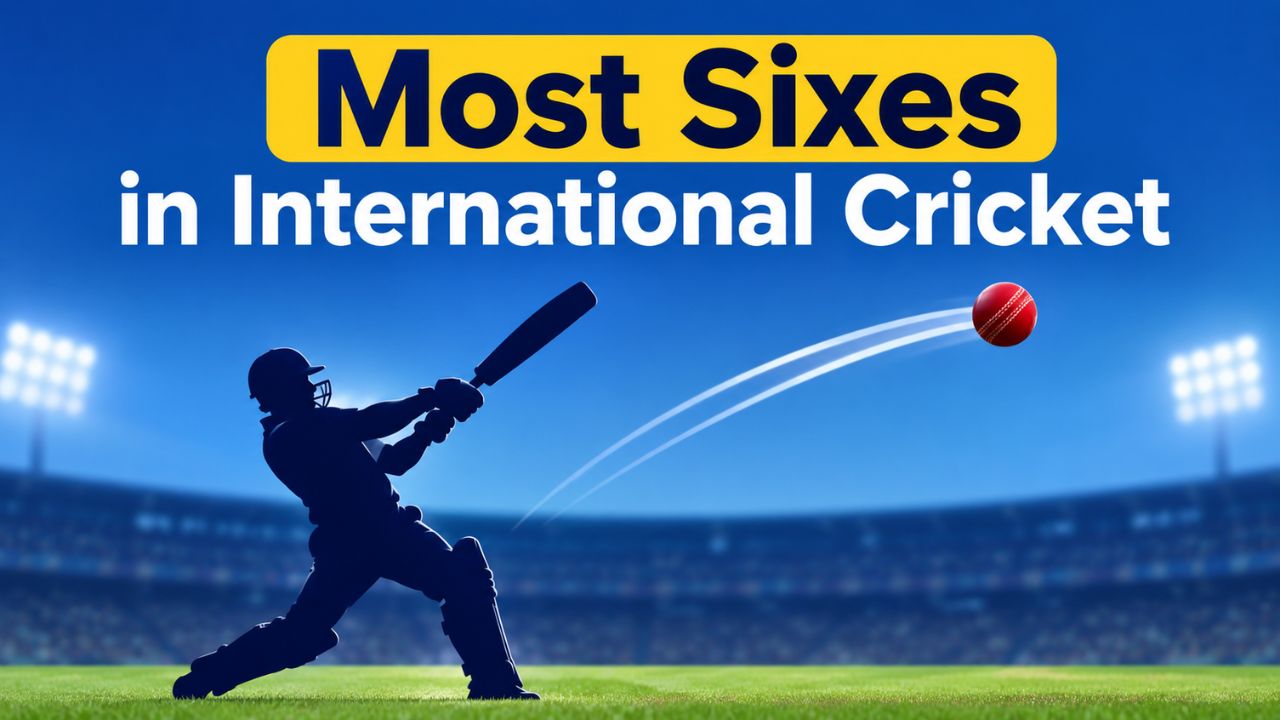 Most Sixes in International Cricket