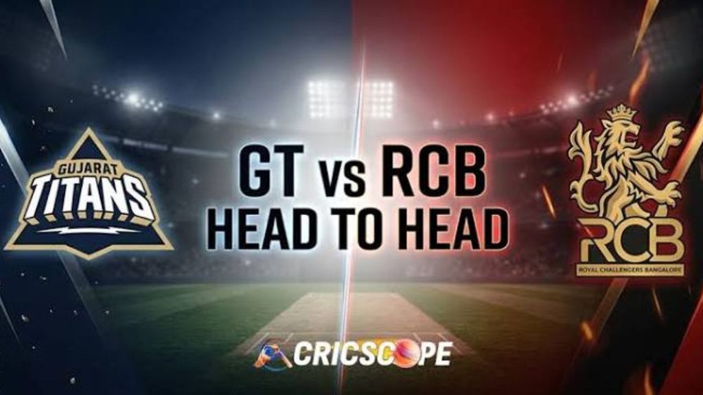 Gujarat Titans vs Royal Challengers Bengaluru Timeline