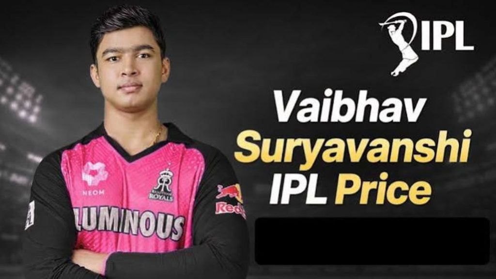 Vaibhav Suryavanshi IPL Price