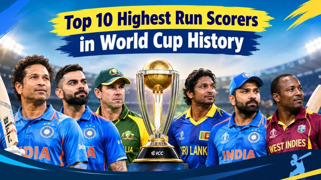 Most Runs in ODI World Cup