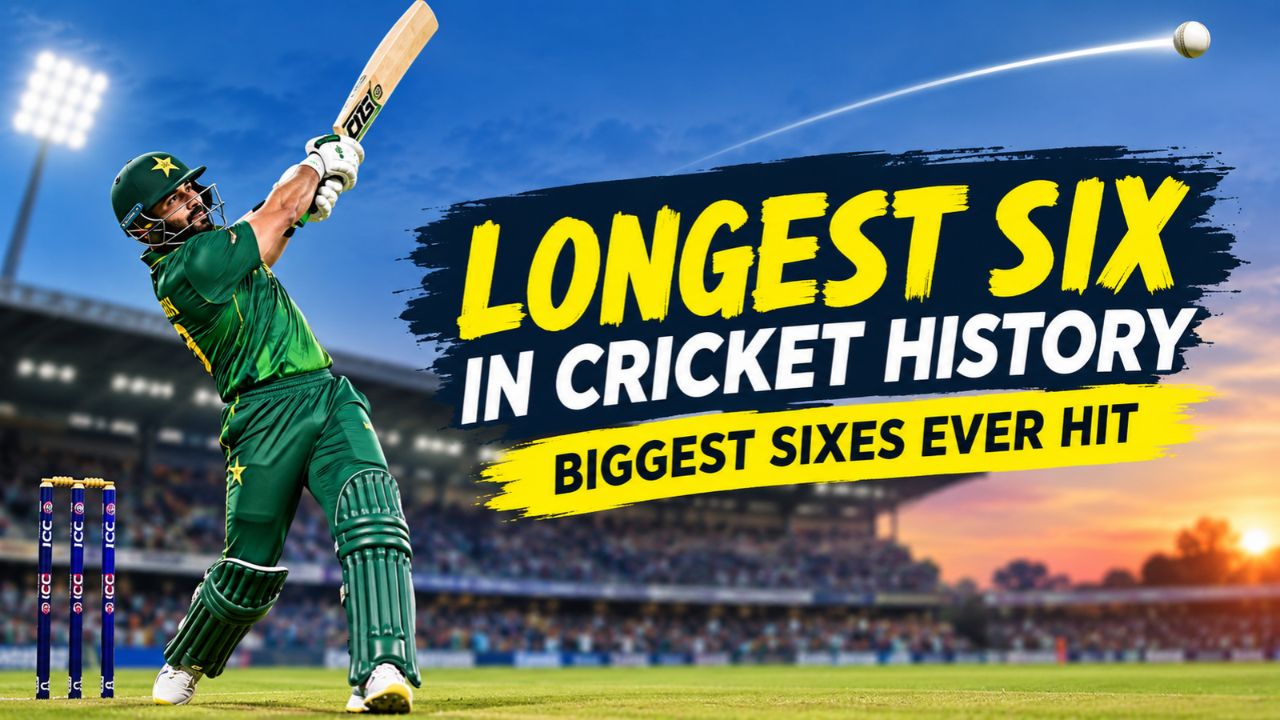 Longest Six in Cricket History